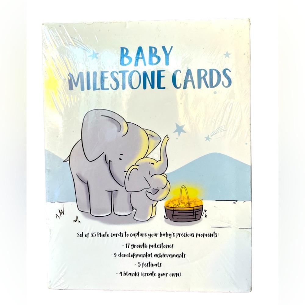 NWT New Baby Boy Milestone Cards for Your Memories